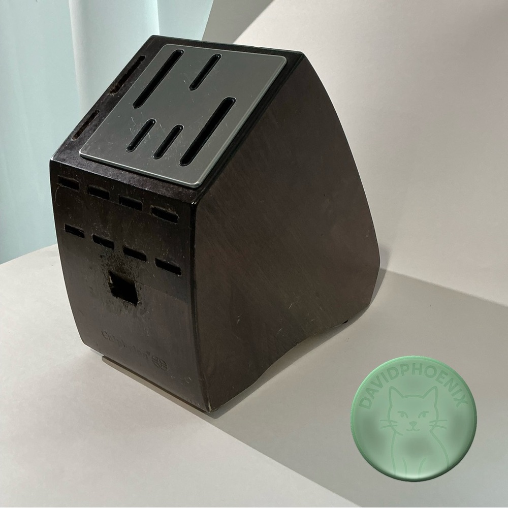 Calphalon Contemporary Self-Sharpening 15 Pc Knife Block Set Chef Santoku Knife - Picture 8 of 14